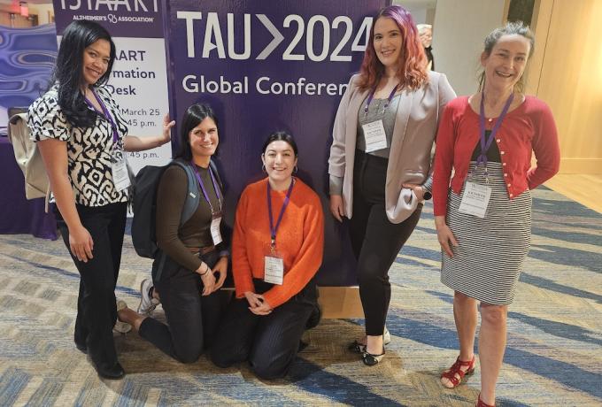 Bowles lab at Tau2024 in Washington DC