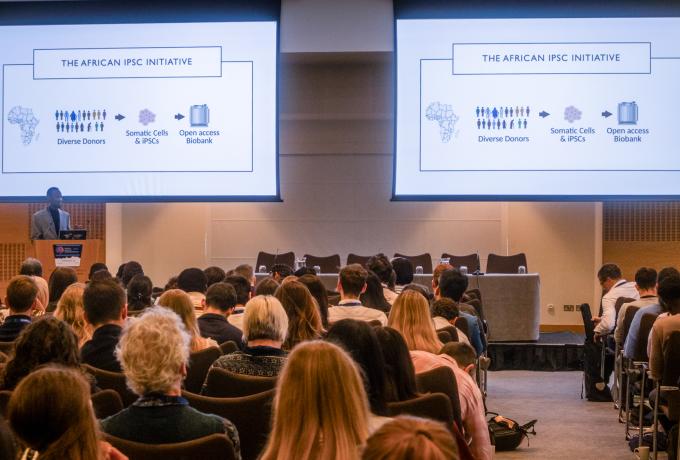 Dr Mahmoud Maina on stage at SCMND 2025