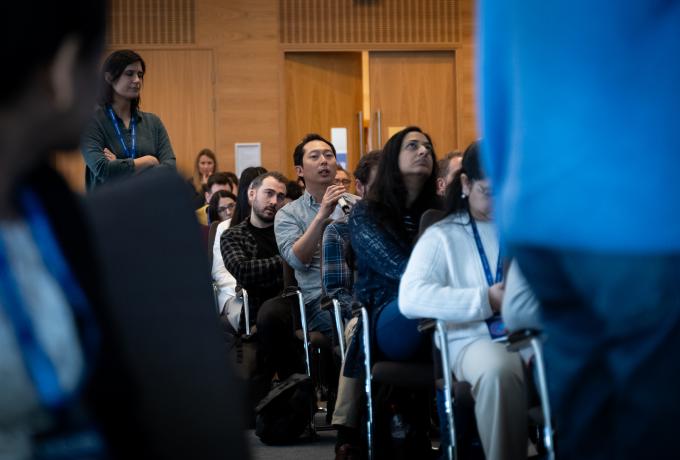 A question from the crowd at SCMND 2025