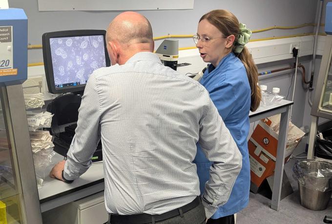 Frank McNally MP at the UK DRI at Edinburgh