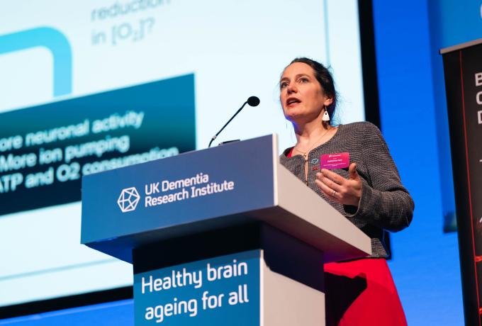 Catherine hall presenting at connectome