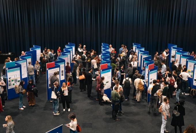 Poster session at connectome