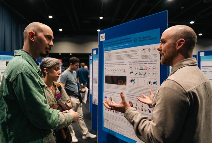 Poster session at connectome