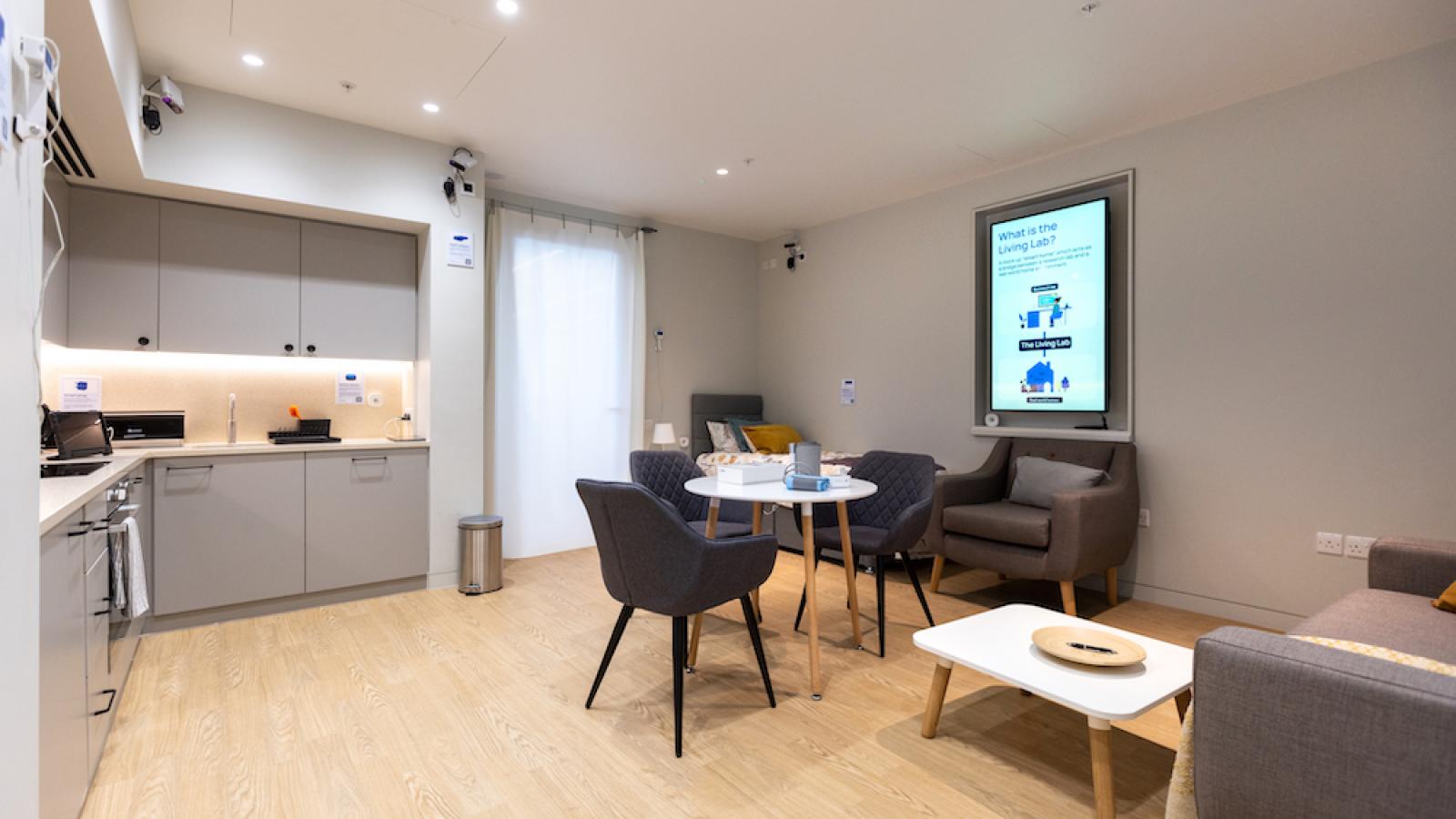 The living lab at the Centre for Care Research & Technology