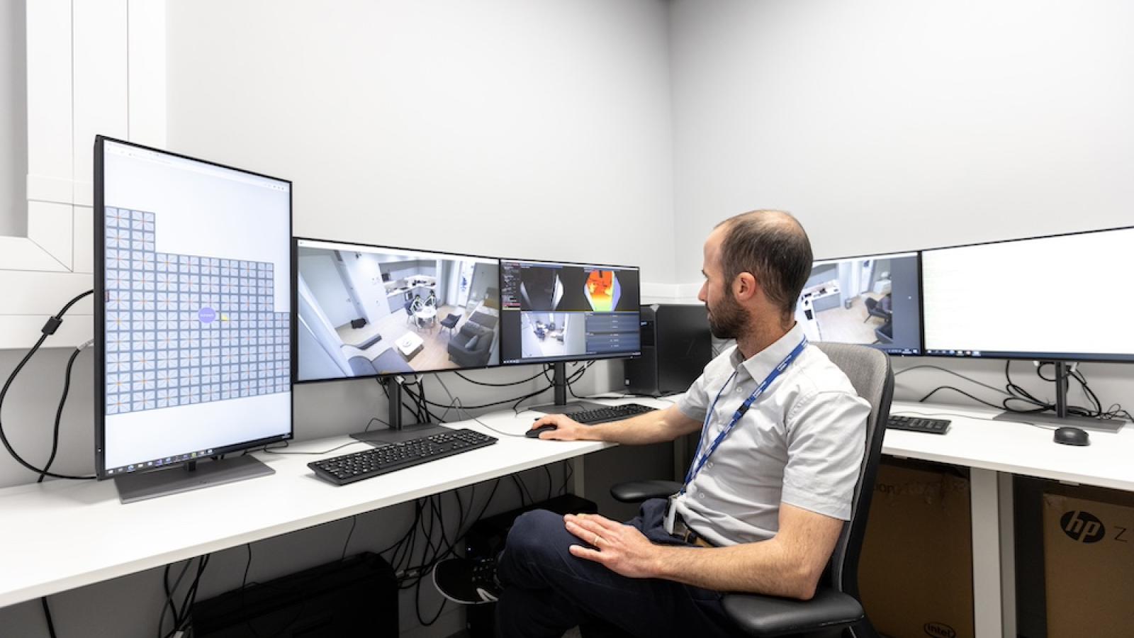 Living lab control room