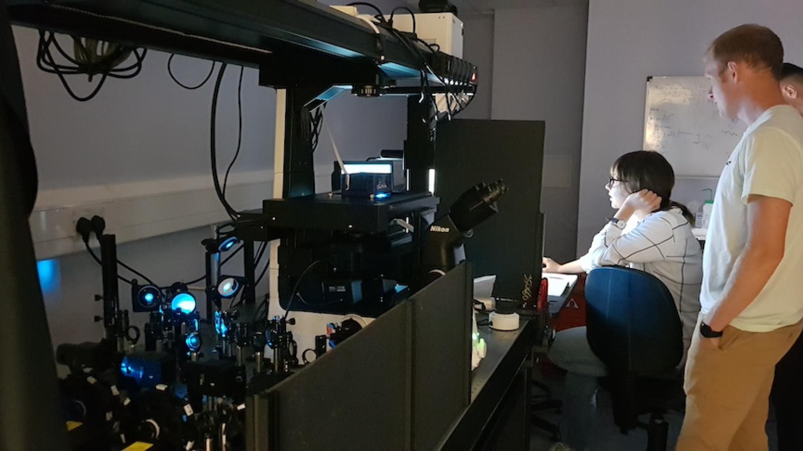 TIRF microscope Edinburgh