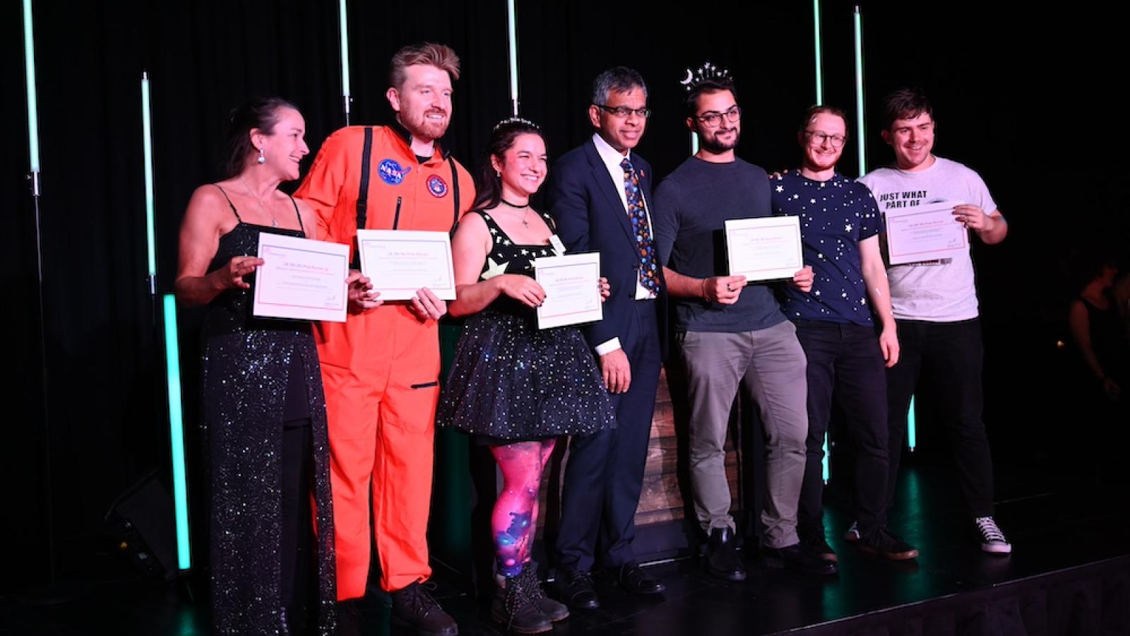 Prize winners at Connectome 2024