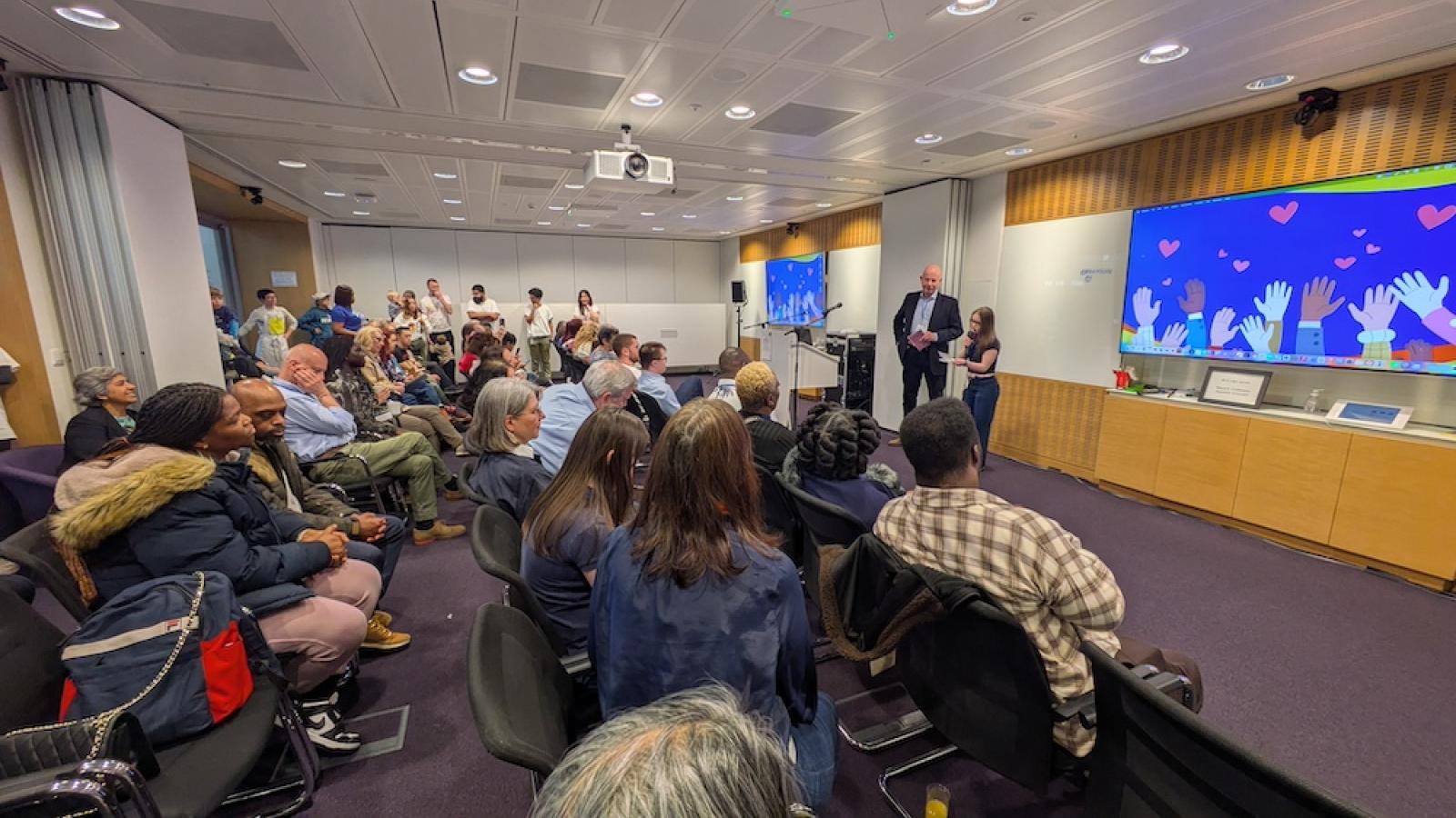 Attendees at the annual World Down Syndrome day event