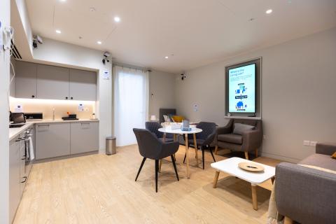 The living lab at the Centre for Care Research & Technology