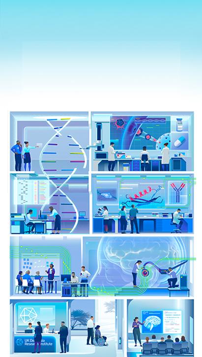 House with scientists in carrying out research