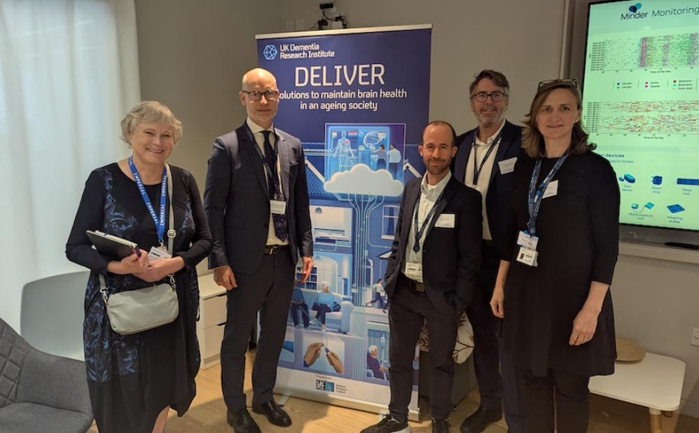 Minister Stephen Kinnock meets UK DRI researchers in the Living Lab