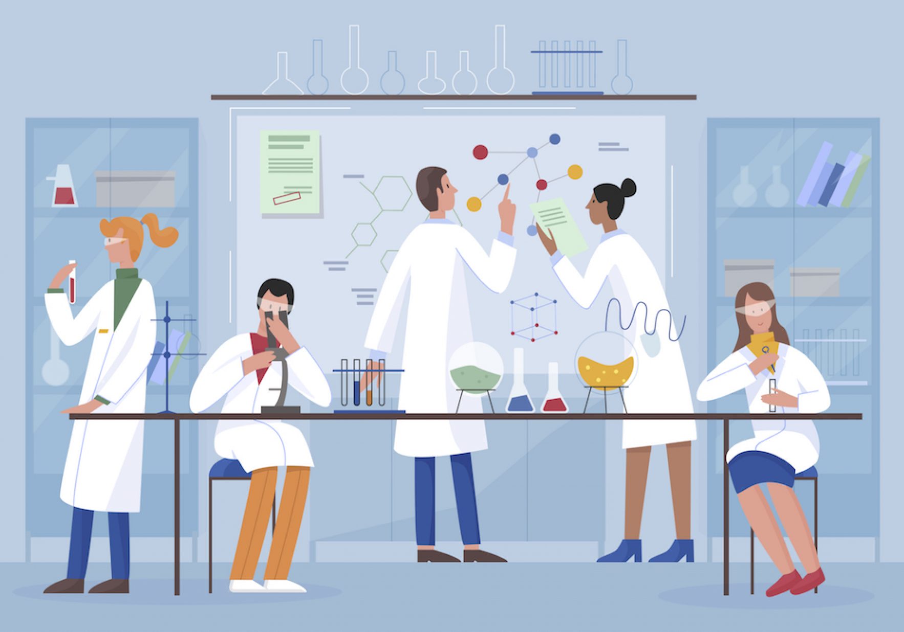 Researcher Illustration Shutterstock Top Concept